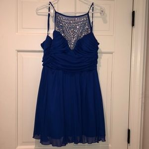 Blue formal dress